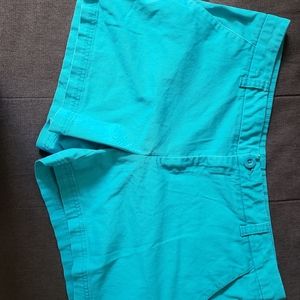 Aqua Chino Shorts